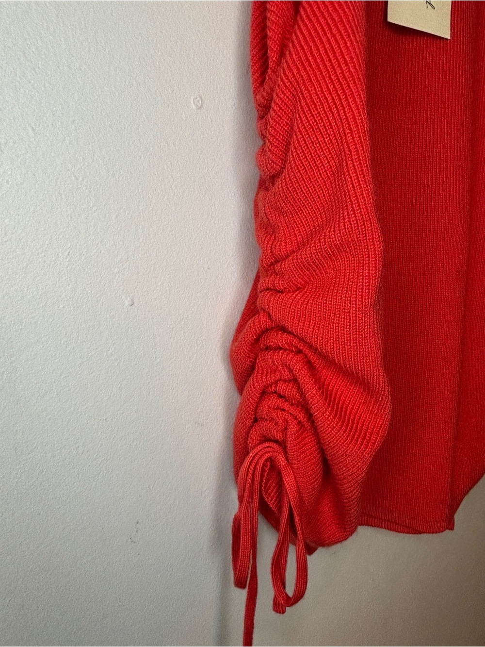 Universal Thread Red Ruched Side Tank Top - Picture 2 of 5